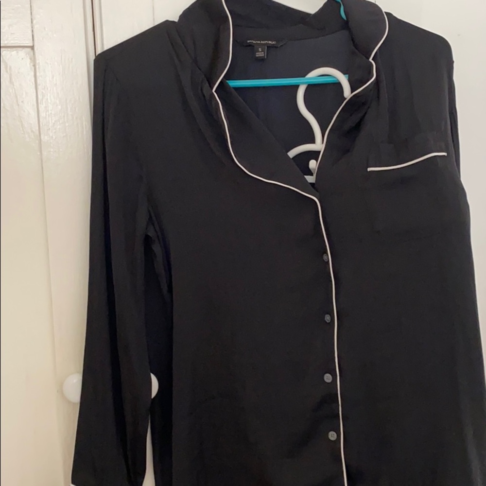Banana Republic Satin Pajama Set
